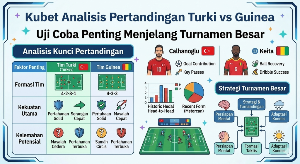 Ku bet Analisis Pertandingan Turki vs Guinea Uji Coba Penting Menjelang Turnamen Besar