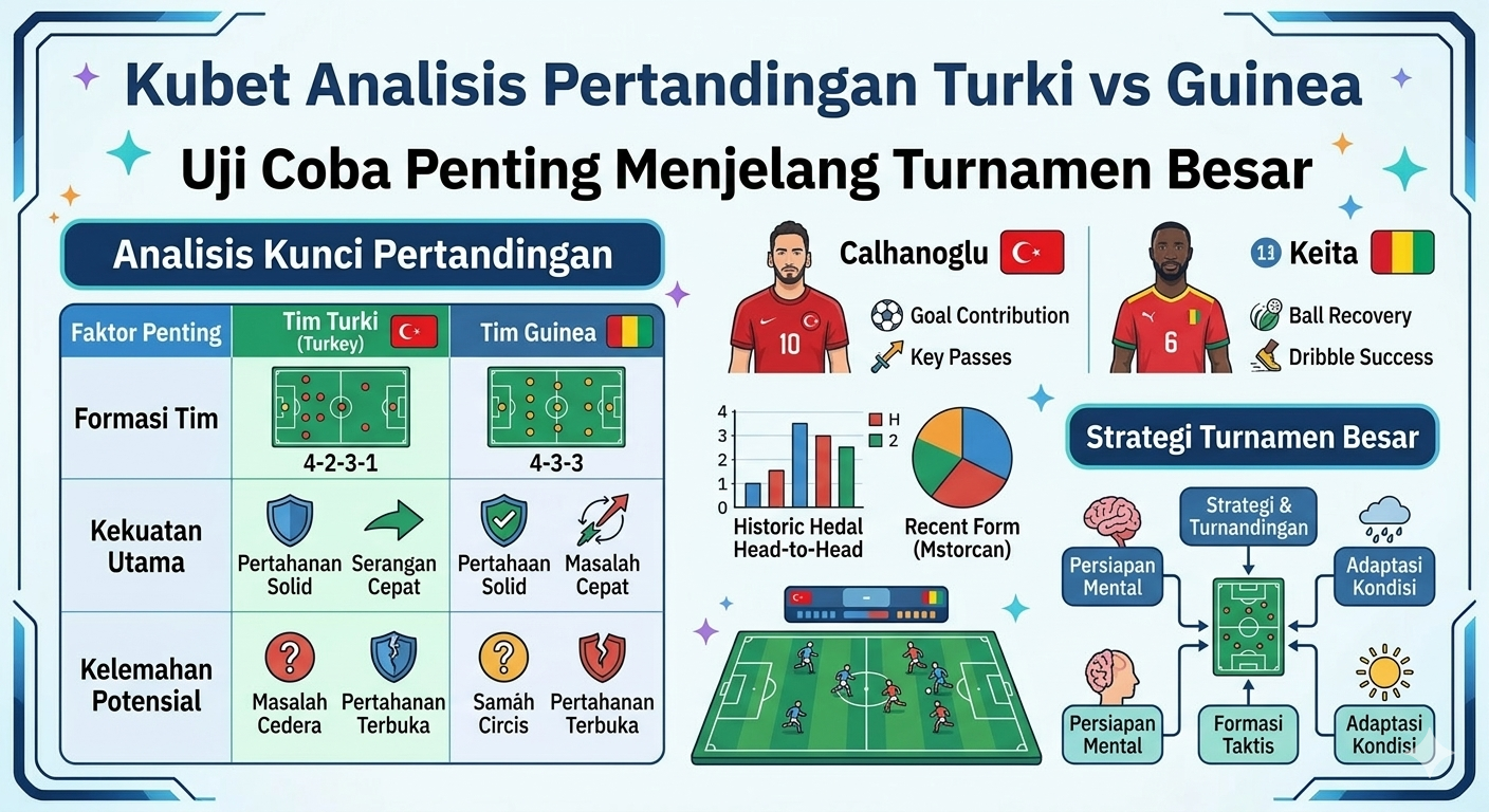 Ku bet Analisis Pertandingan Turki vs Guinea Uji Coba Penting Menjelang Turnamen Besar