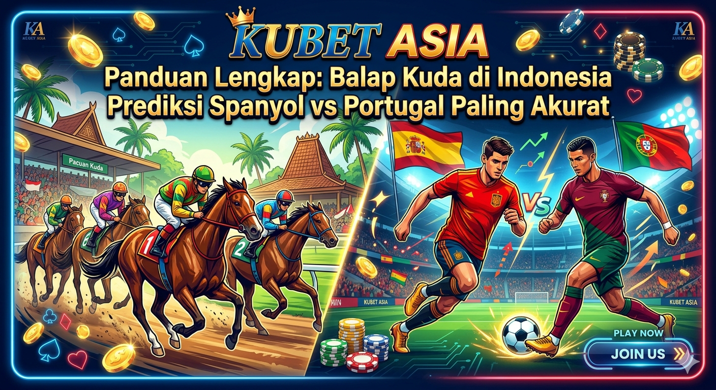 Kubet Asia Panduan Lengkap: Balap Kuda di Indonesia & Prediksi Spanyol vs Portugal Paling Akurat